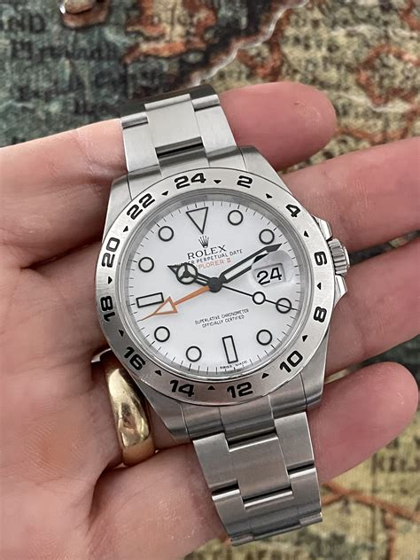 rolex polar|rolex explorer ii 42mm price.